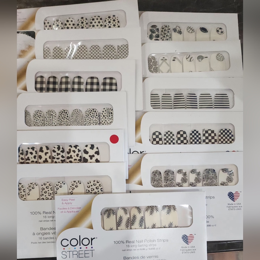 Color street nail strips